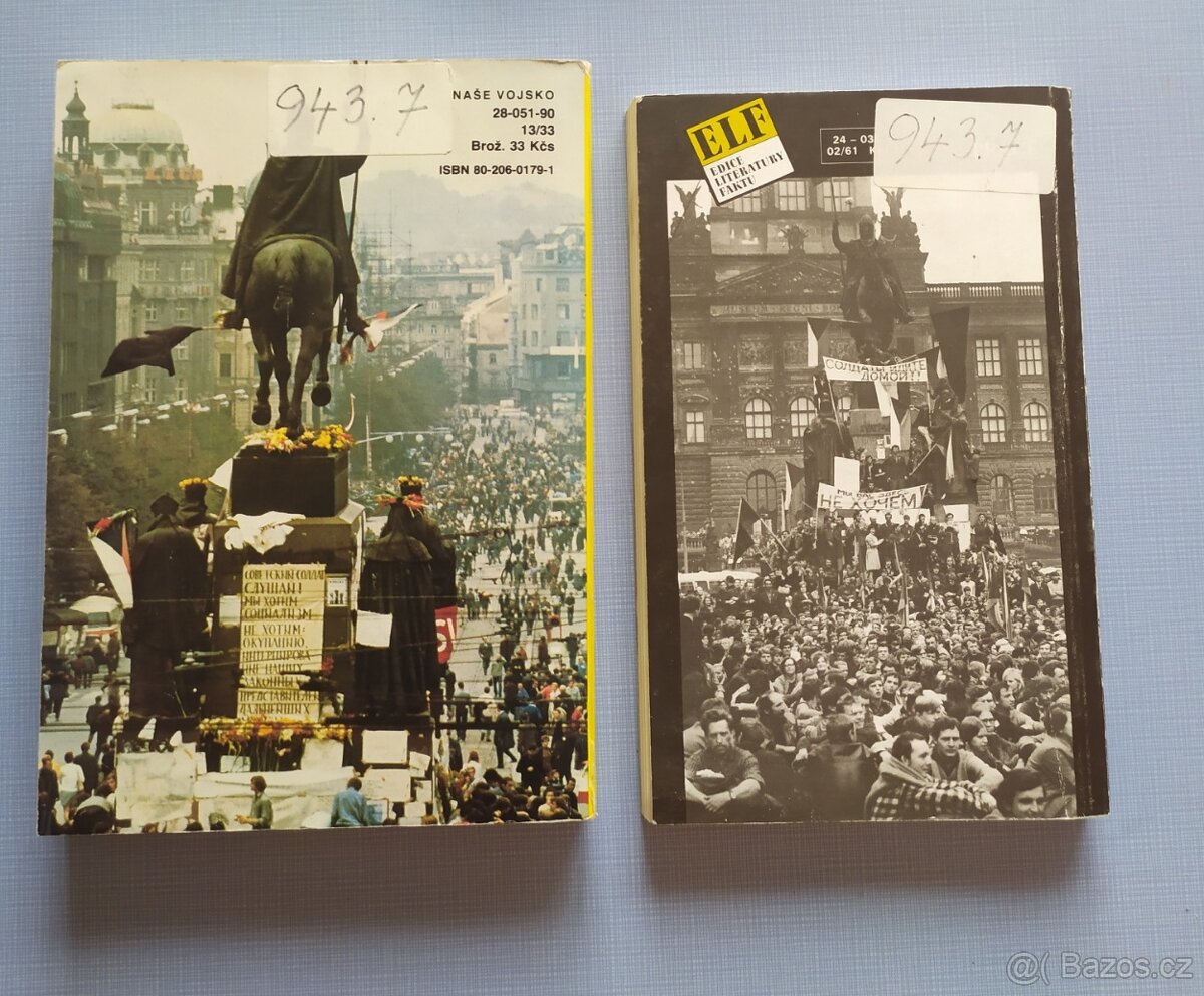 Srpnové události 1968 plus Havlovy projevy - historie - 2