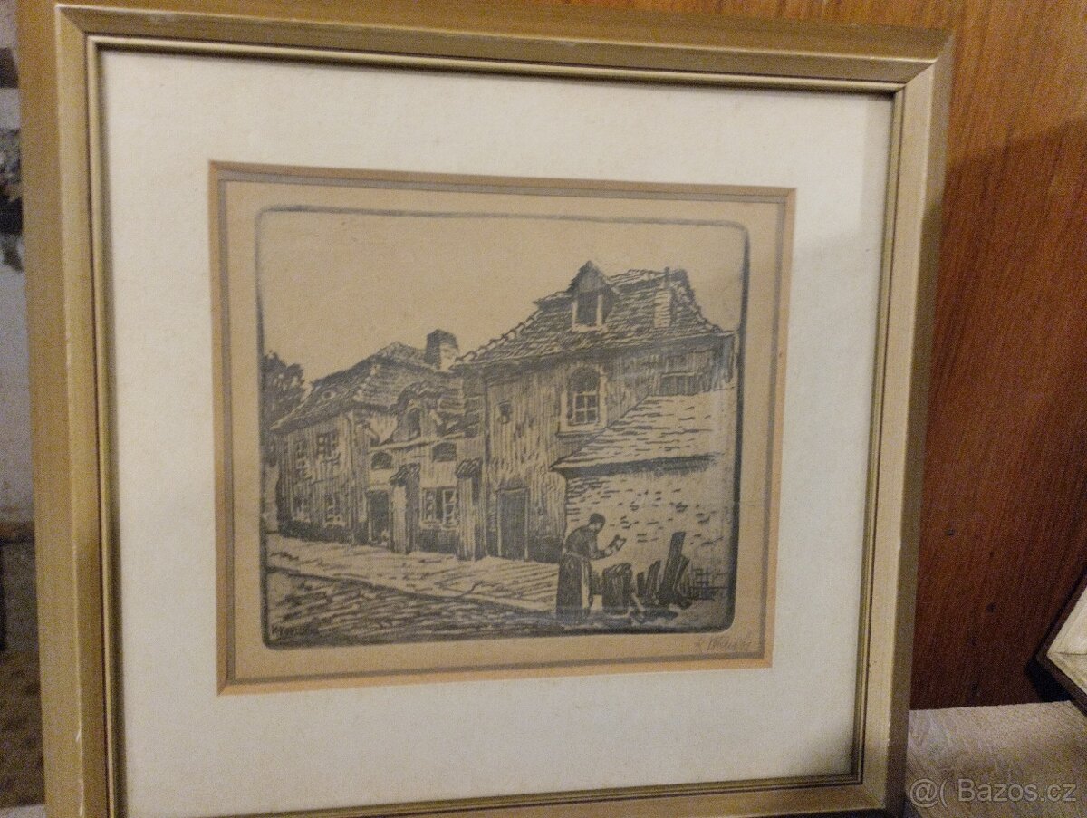 Obraz č.4 dřevorytu - 2