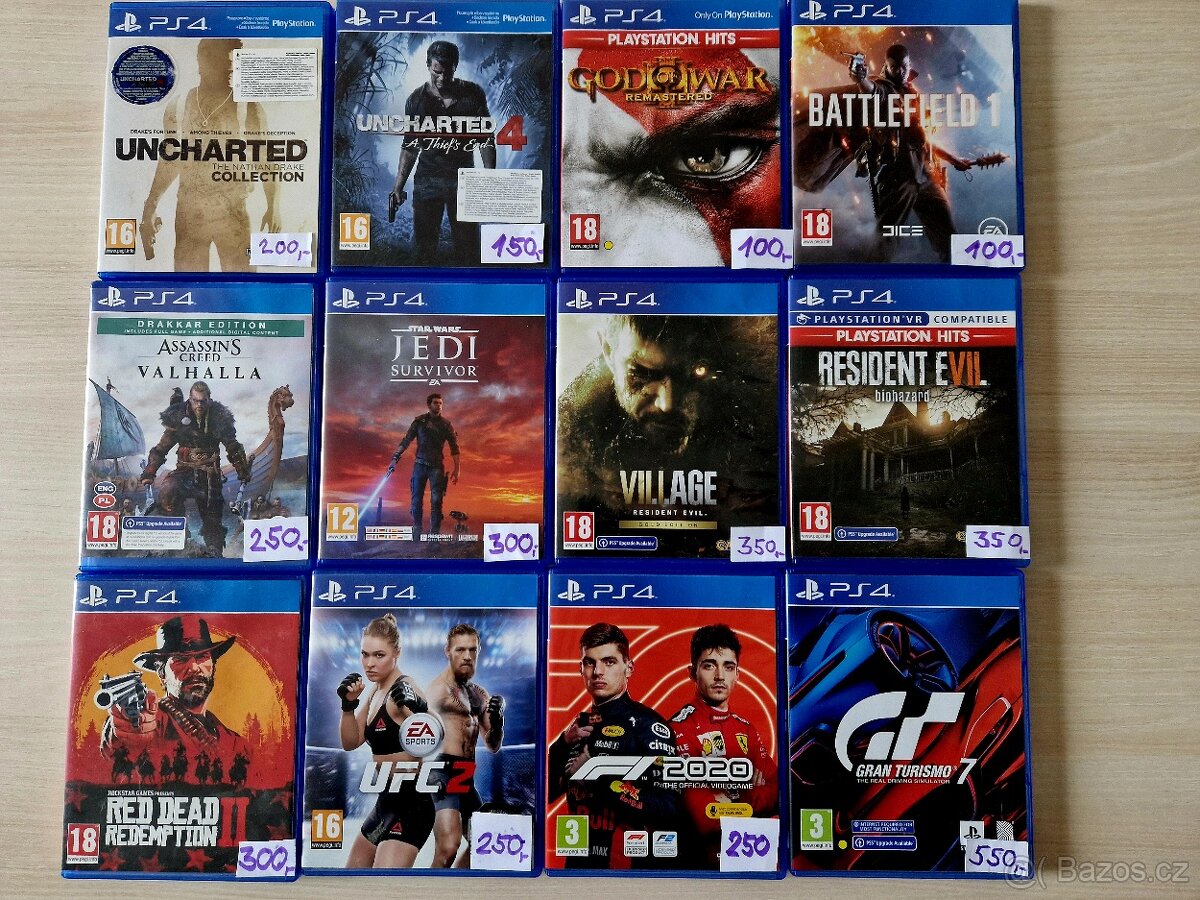 Playstation 4 slim 500gb s ovladačem, cena bez her - 2