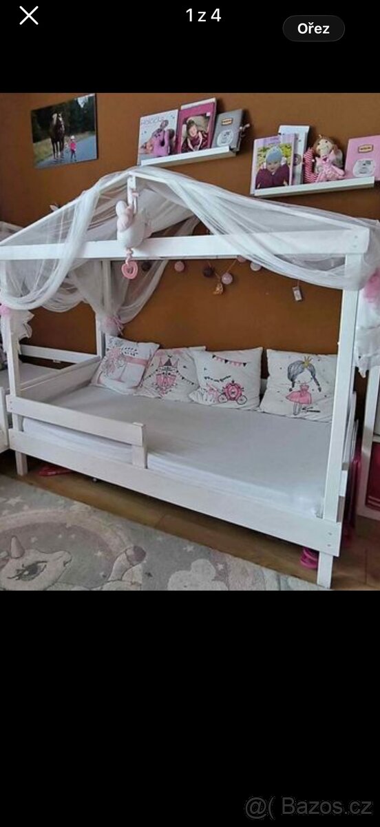 Dětská domečková postel - 2