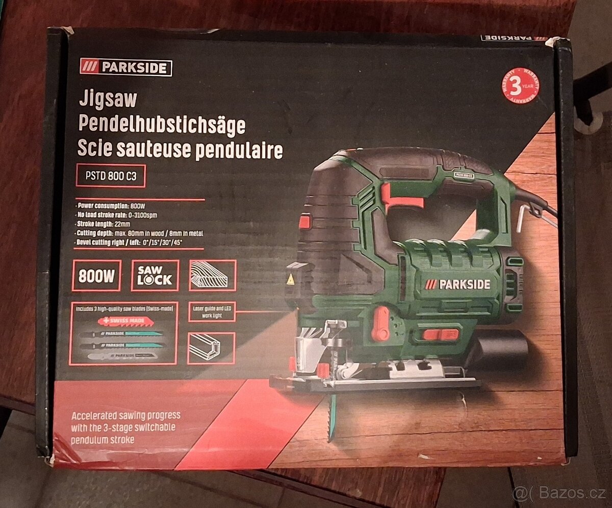 Parkside přímočará pila - 2