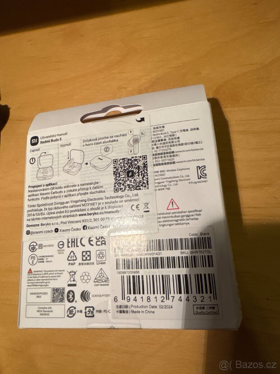 Sluchátka Redmi Buds 5 - 2