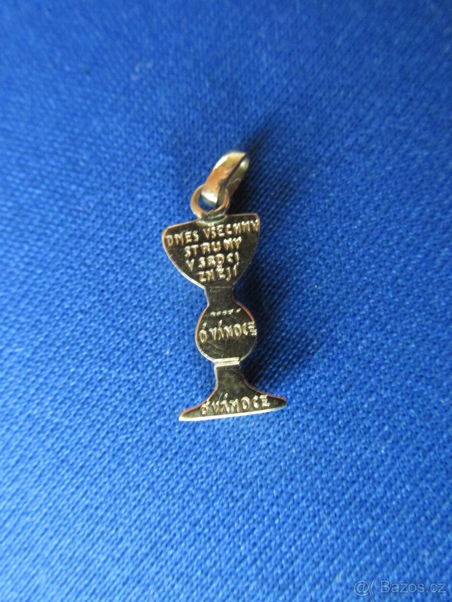 PŘÍVĚSEK KALICH – ZLATÝ - 2