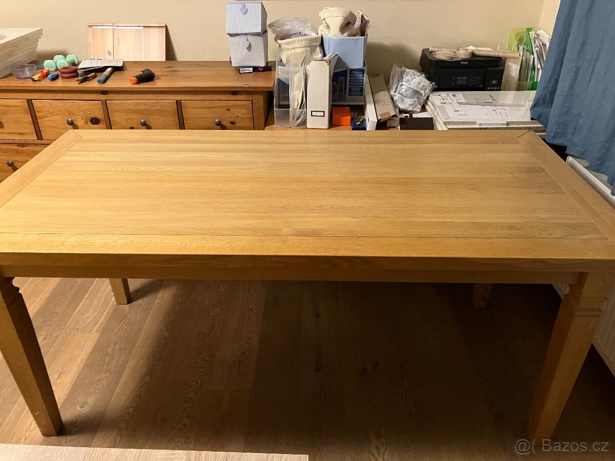 Masivní dubový stůl - 2
