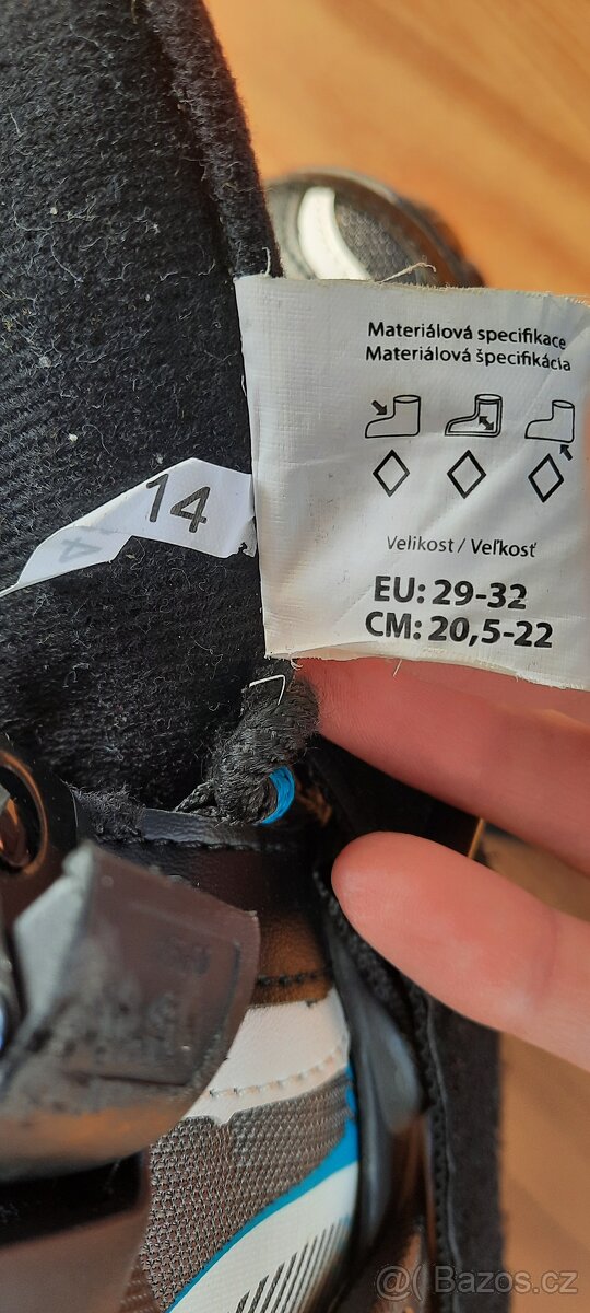 Dětské kolečkové brusle In line vel.29-32. - 2