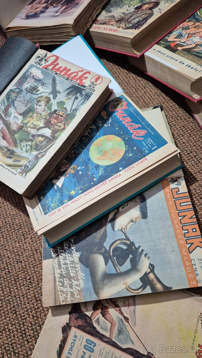 Skautské časopisy Vpřed - Junák Rychlé Šipy Foglar - 2