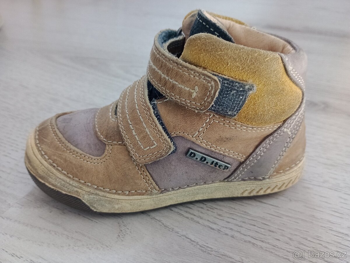 Dětské celokožené boty D.D.step vel. 25 - 2