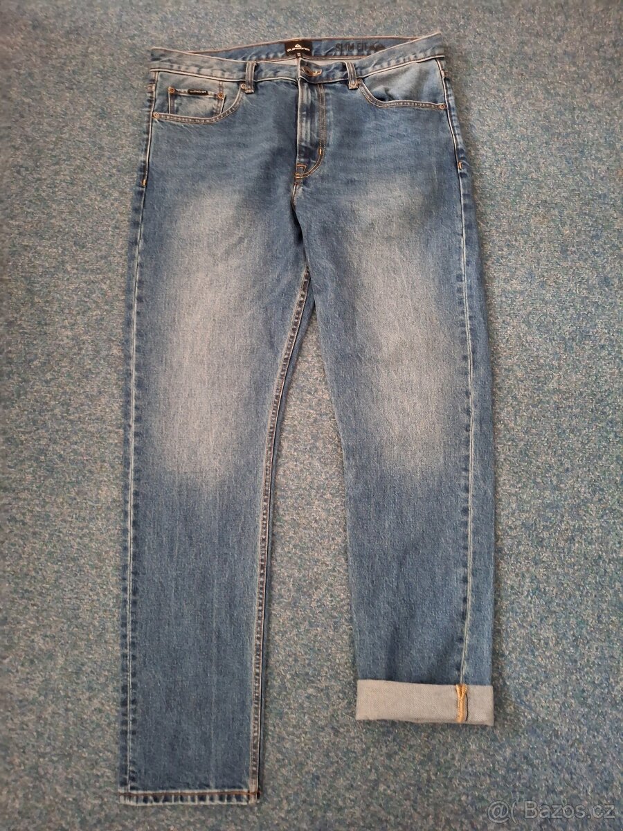 nohavice rifle QUIKSILVER Denim levis carhartt - 2