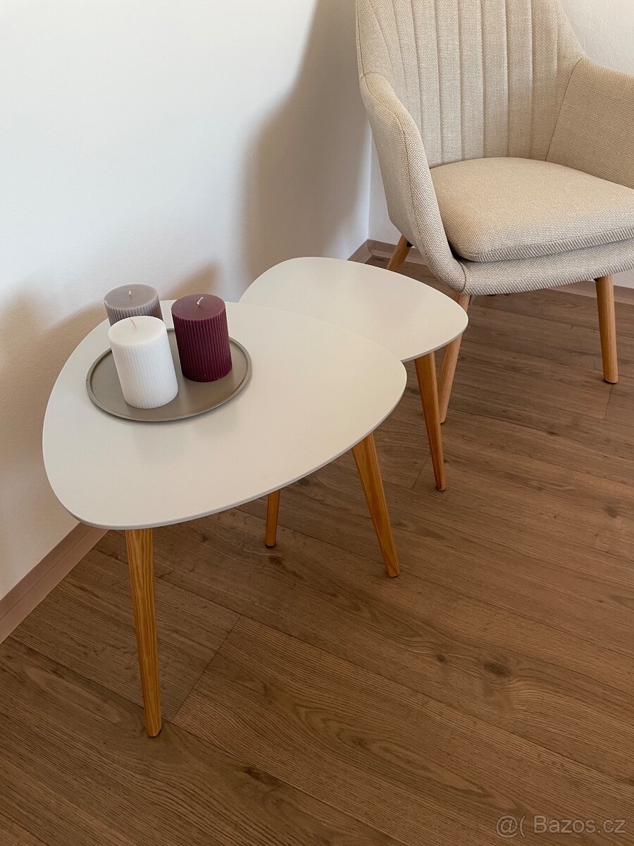 Sada 2 odkládacích stolků - 2