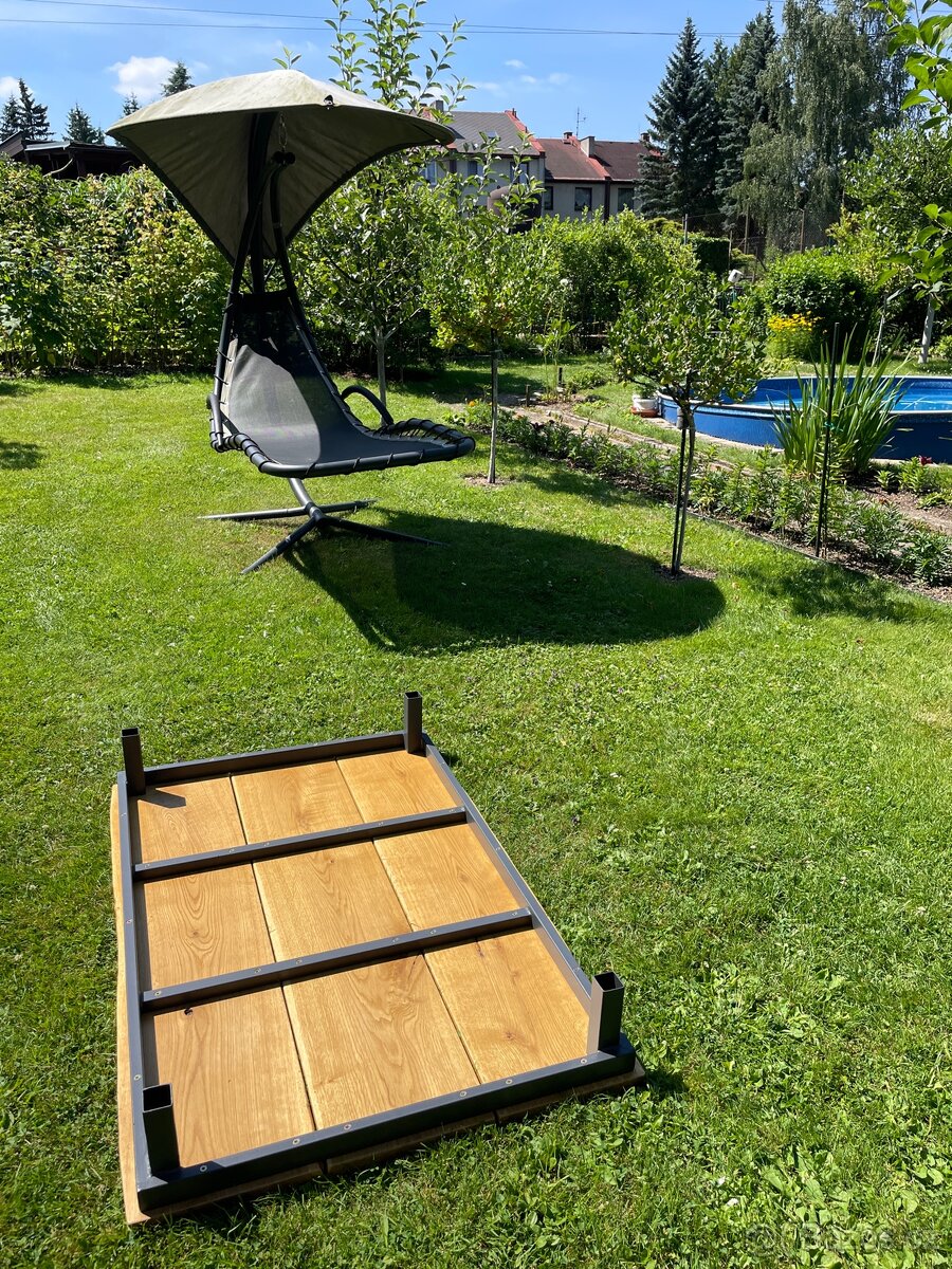 Zahradní stůl z dubového masívu - 2