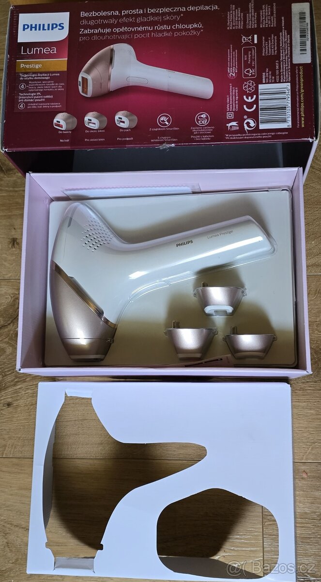 Nepoužívaný epilátor Philips Lumea Prestige IPL BRI956/00 - 2