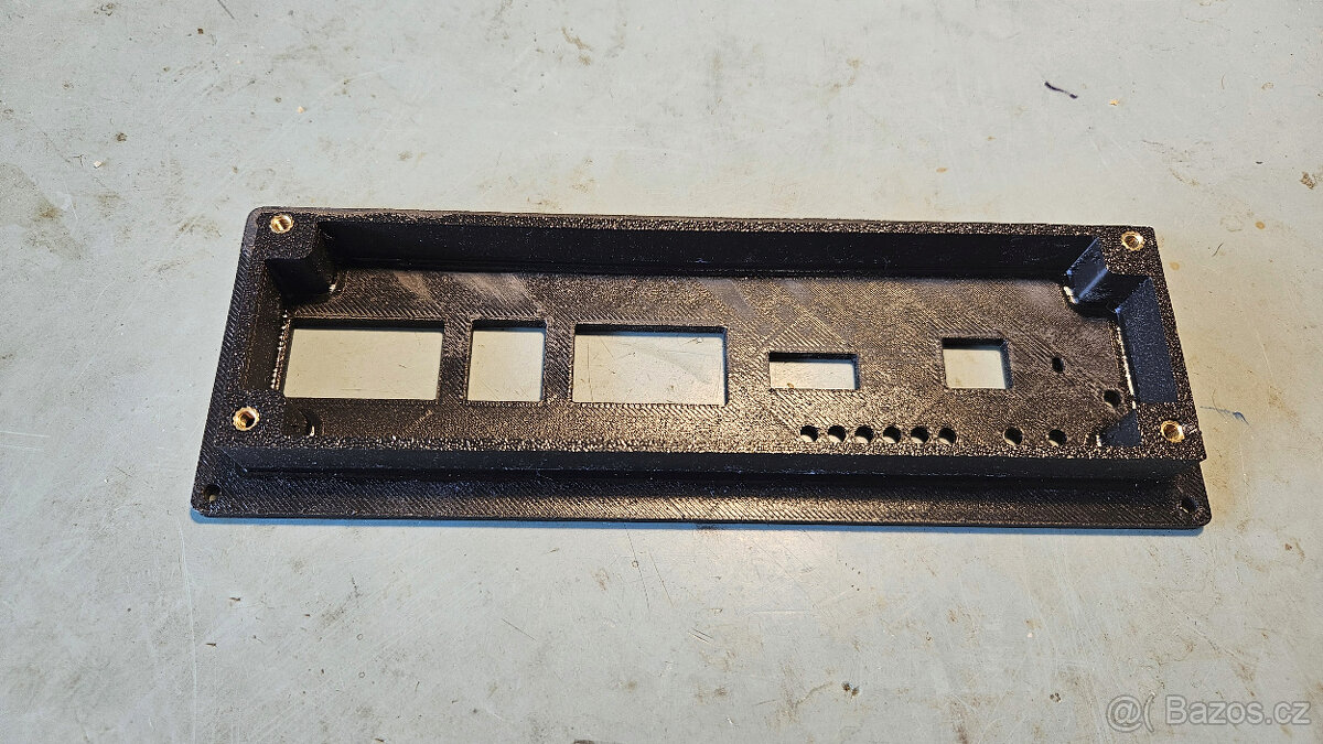 Přední panel pro datovou desku BMS JK + kryty pro propoje b - 2