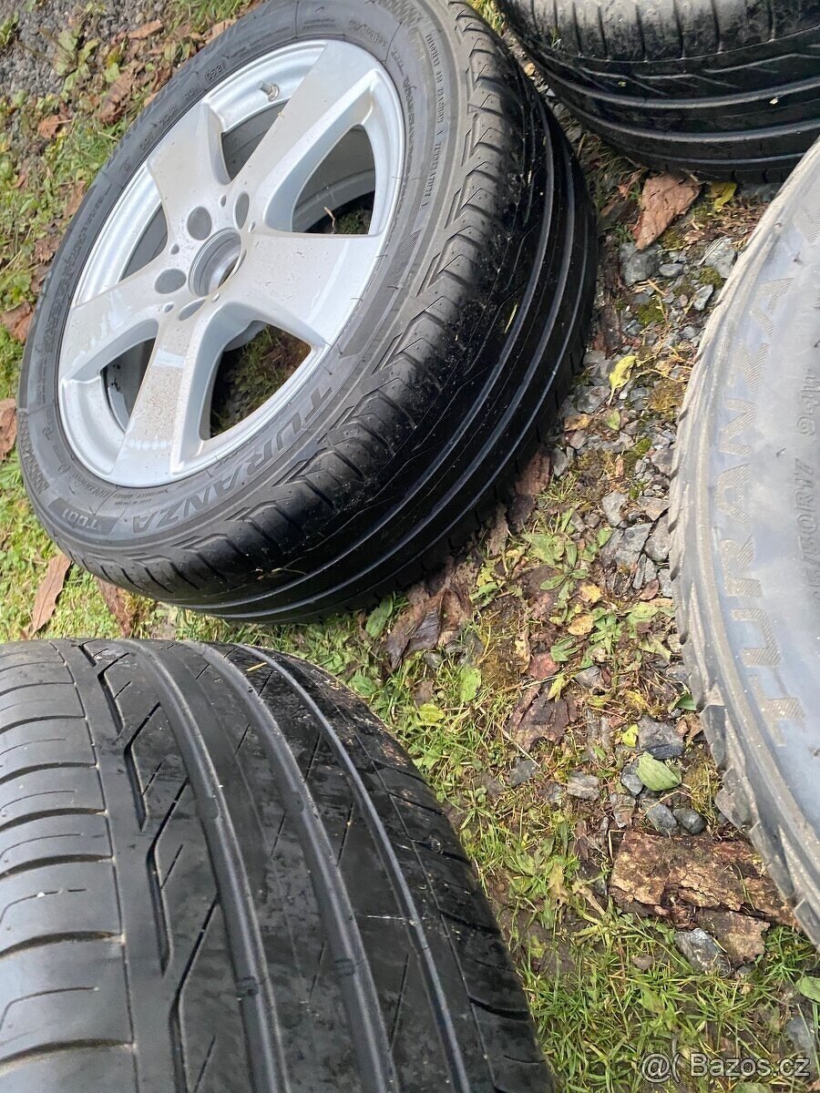 ALU kola originál Mercedes Benz 5x112 Letní sada - 2