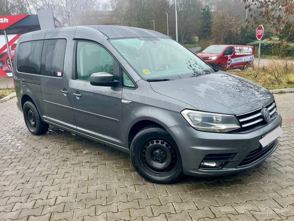 VW Caddy Maxi 2.0 TDI DSG • 7 míst • úprava pro vozík - 2