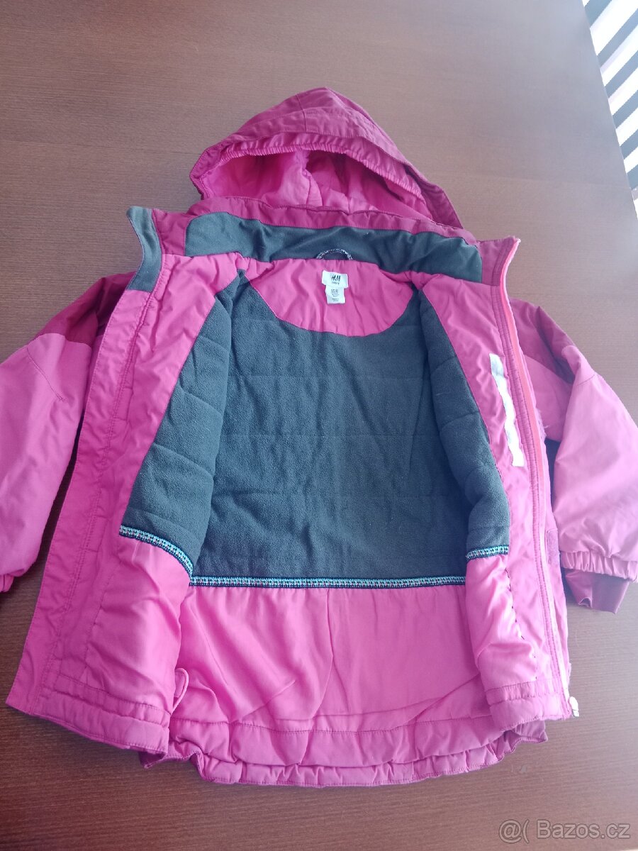 Dívčí zimní bunda, v.122 - 2