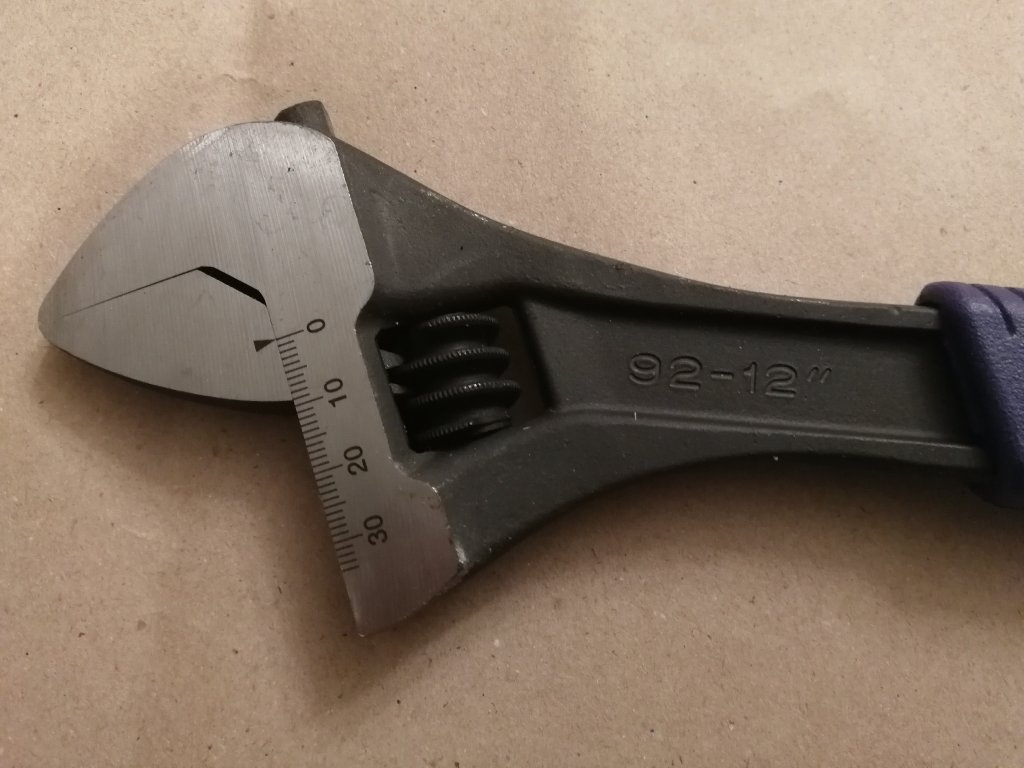 Klíč stavitelný IREGA 12" - 2