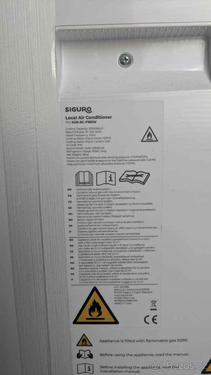 Siguro AC-F180W Breeze 12 - Klimatizace - 2