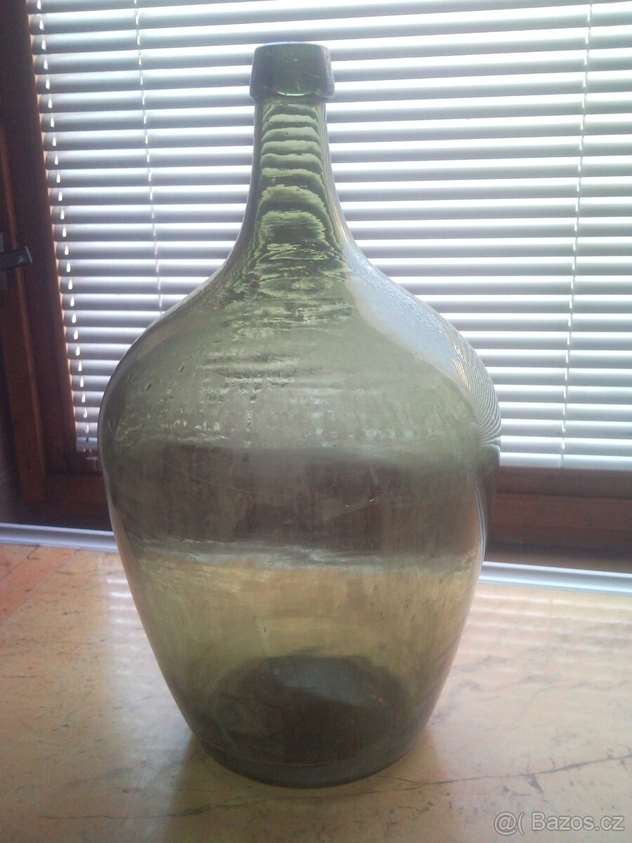 STAROŽITNÉ SKLENĚNÉ DEMIŽONY - 2