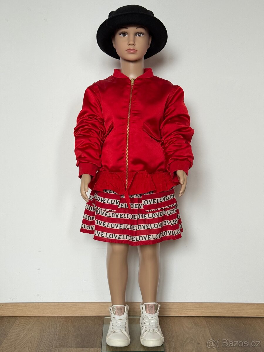 Červená bunda H&M conscious - 2