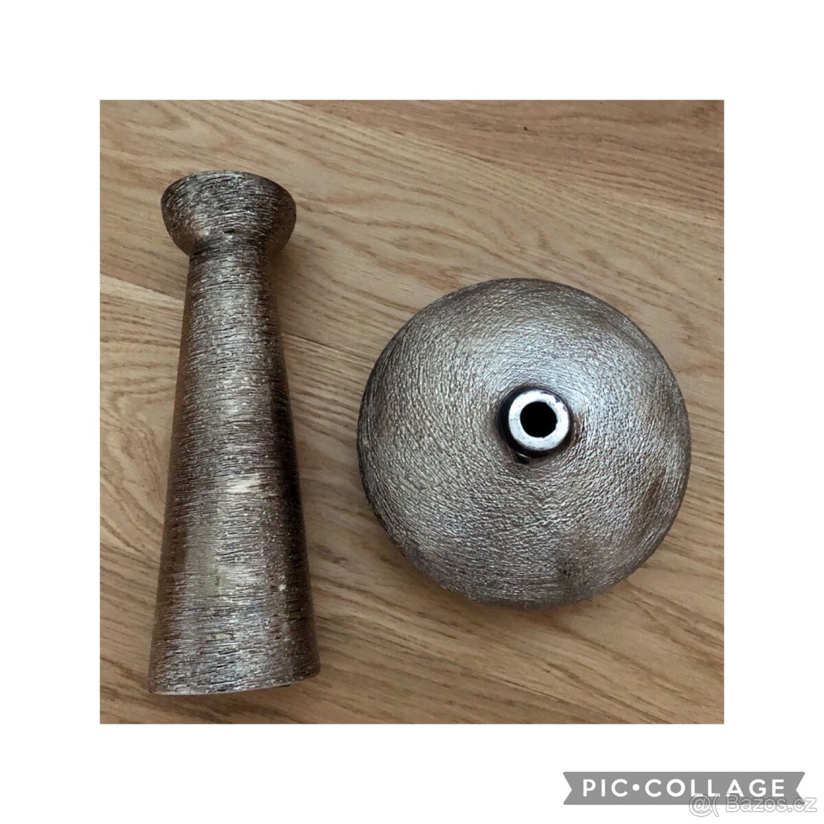 Nová váza + svícen F&F - 2