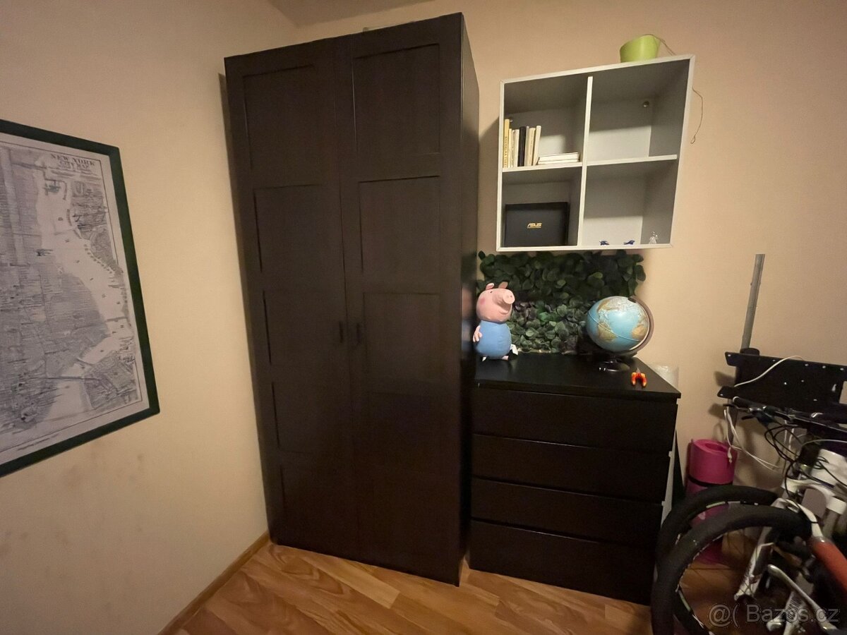Skříň PAX (IKEA) černohnědá - 2