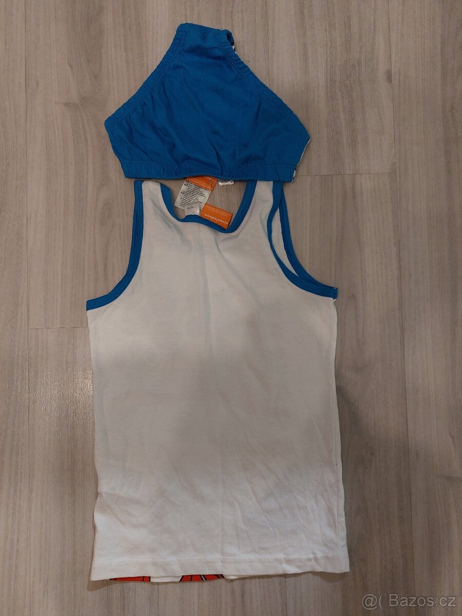 NOVÁ souprava - tílko a slipy 110/116 - 2