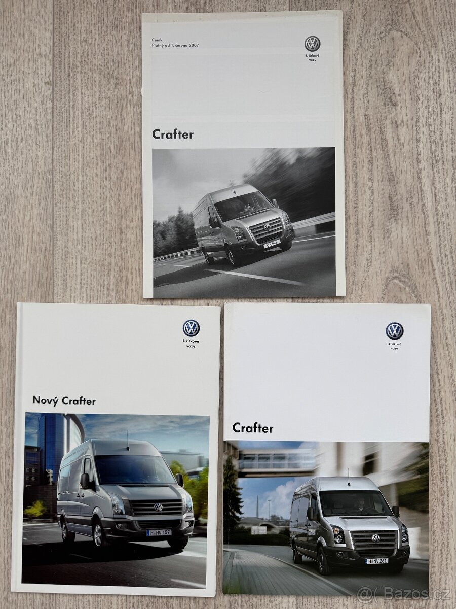 VW Crafter, VW LT prospekty a katalogy - 2