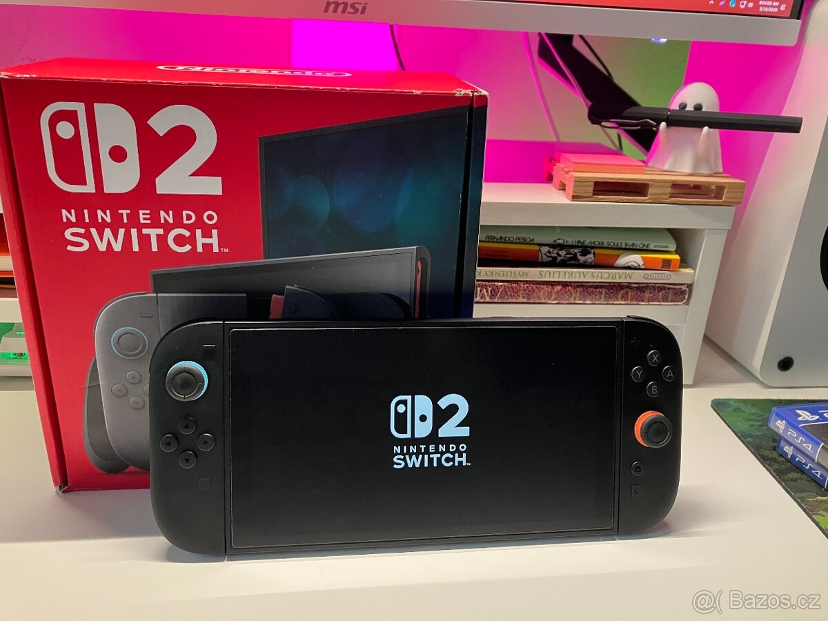 Nintendo Switch 2 - top stav - komplet balení - 2