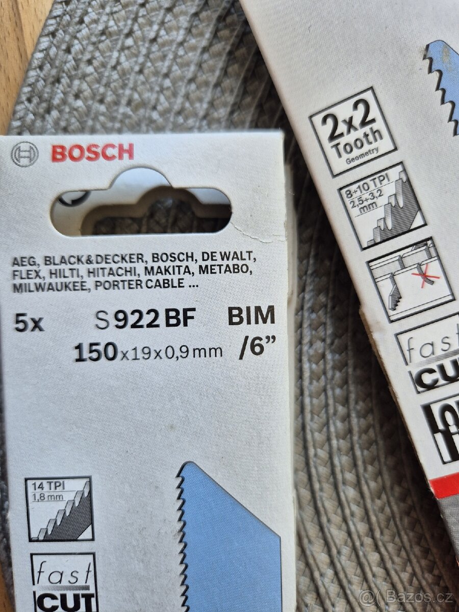 Bosch-pilové plátky do ocasky - 2