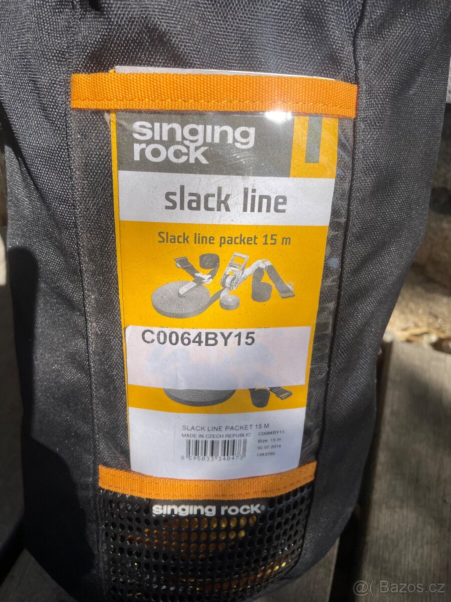 Slack line 15 metrů singing rock - 2
