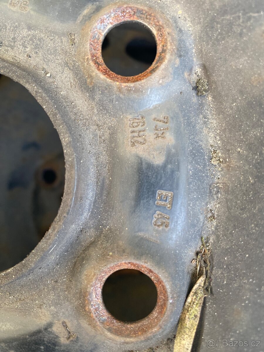 Plechové disky 5x112 r16 - 2