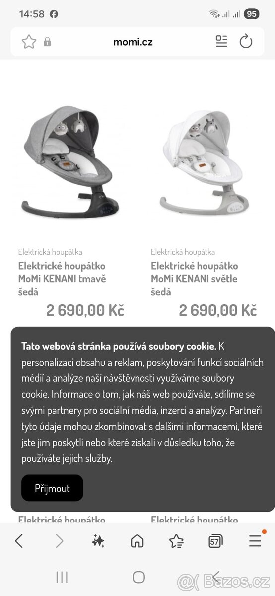 Elektrické houpatko pro miminko - 2