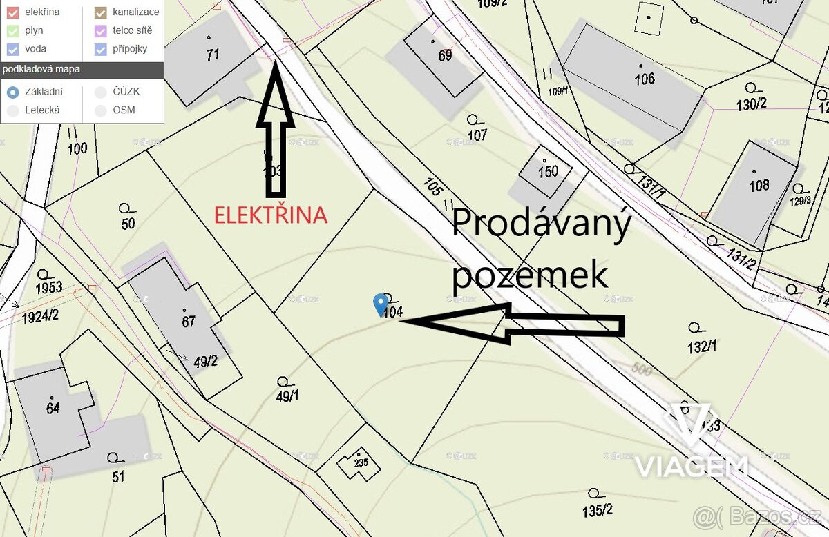 Stavební - bydlení 1 012 m² - 2