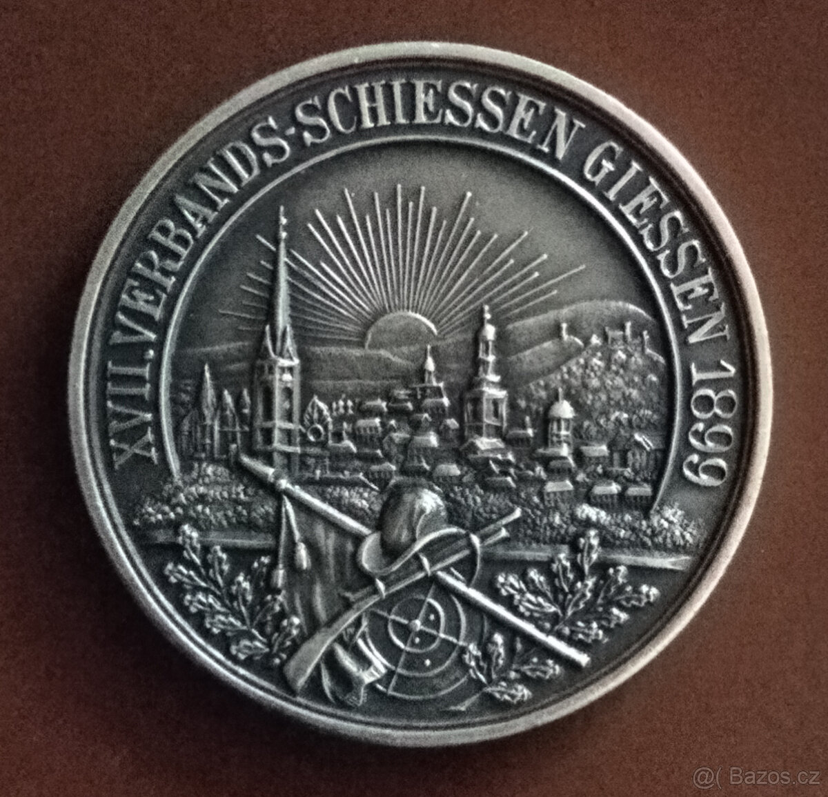 Střelecká medaile Giessen 1899 - 2
