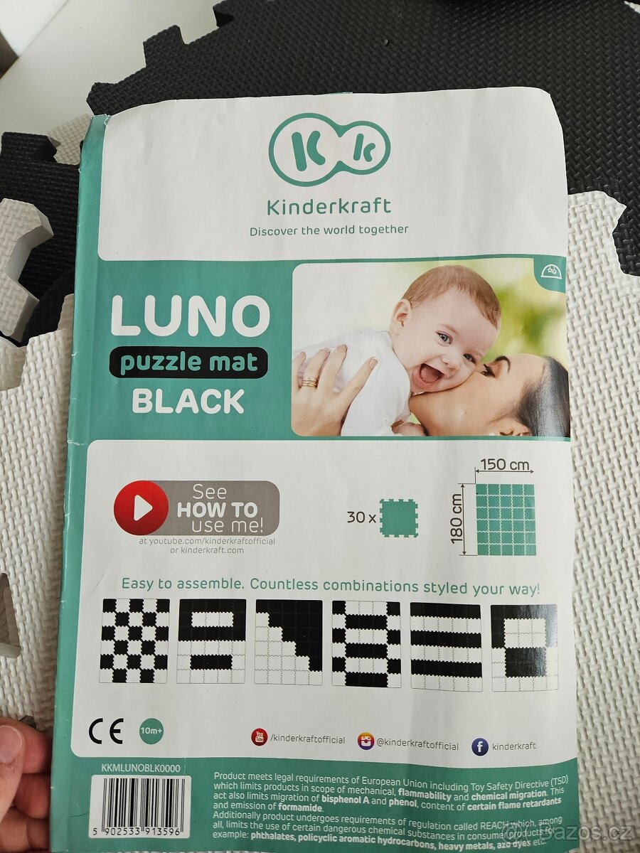 Pěnové puzzle Kinderkraft Luno - 2