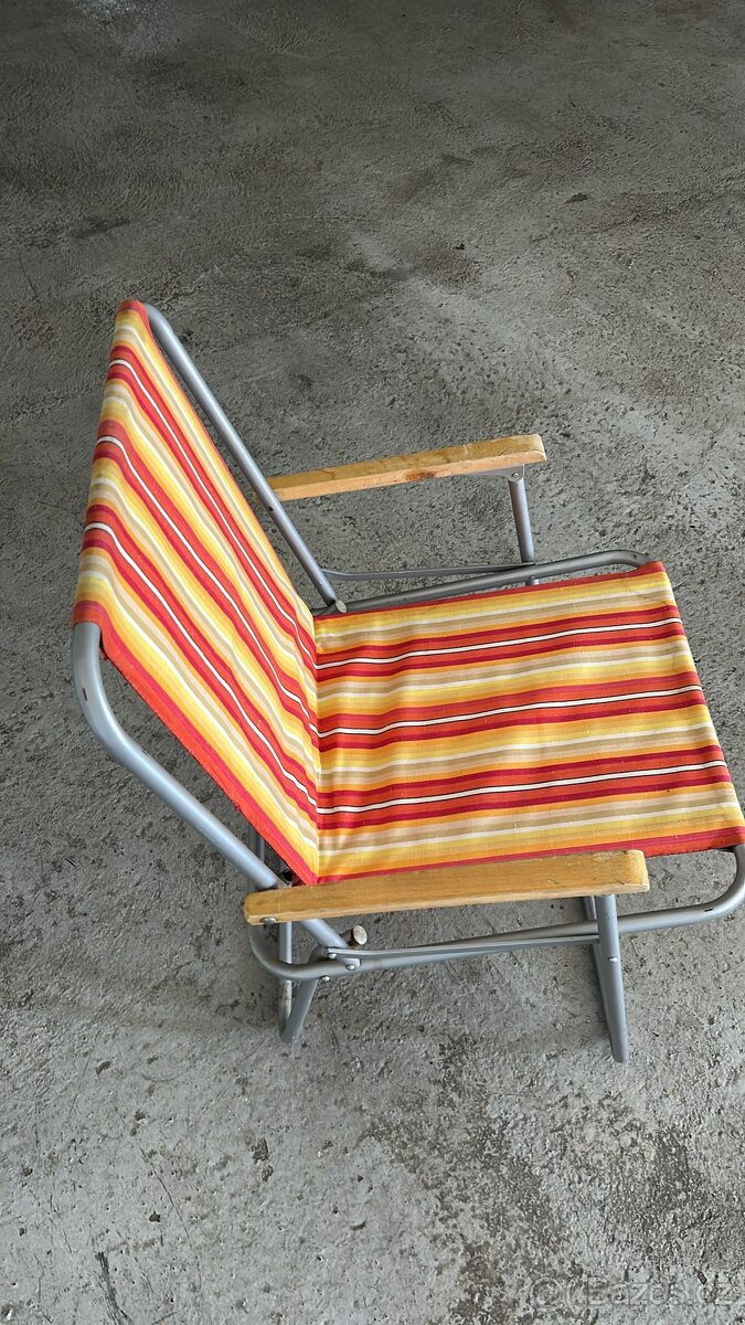 Retro kempinková židle - 2