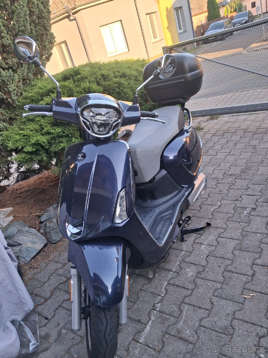Kymco Like 125i CBS cena s kufrem akce - 2