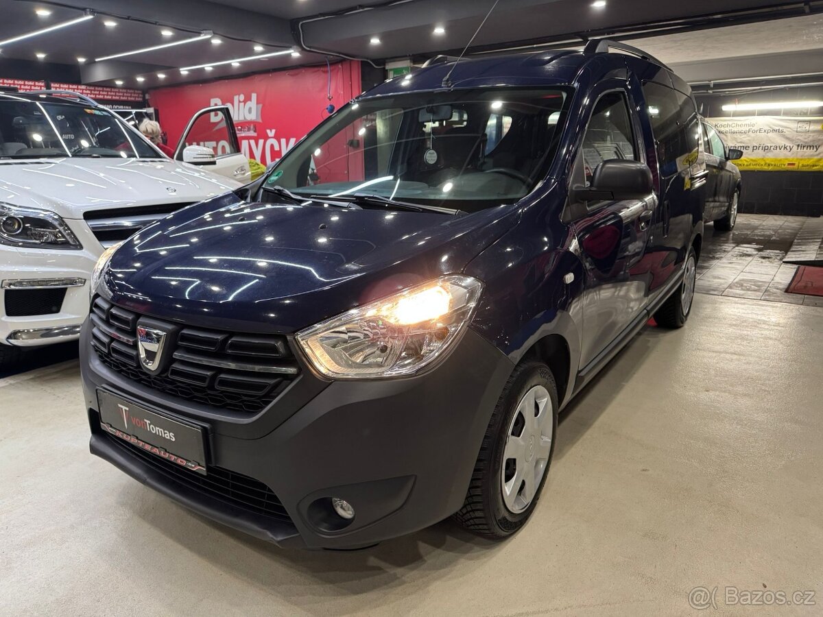 DACIA Dokker LPG 1.6SCe 75kW, 5 MÍST 2017 , PLNÝ SERVIS - 2