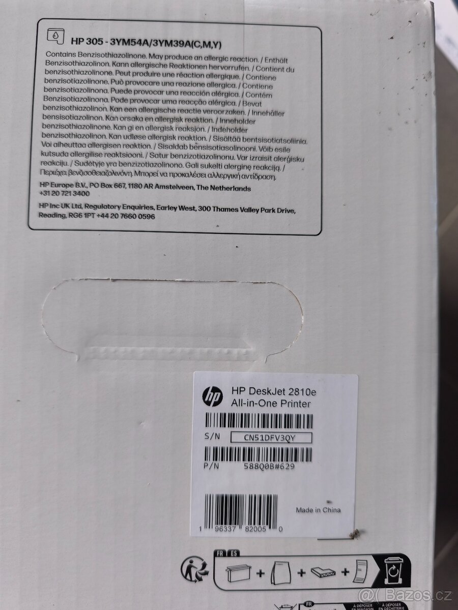 Multifunkční tiskárna HP DeskJet 2810e. - 2