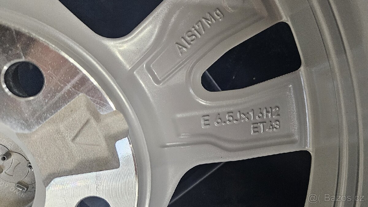 Alu kola Audi s pneu 205/55r16, Dph - 2