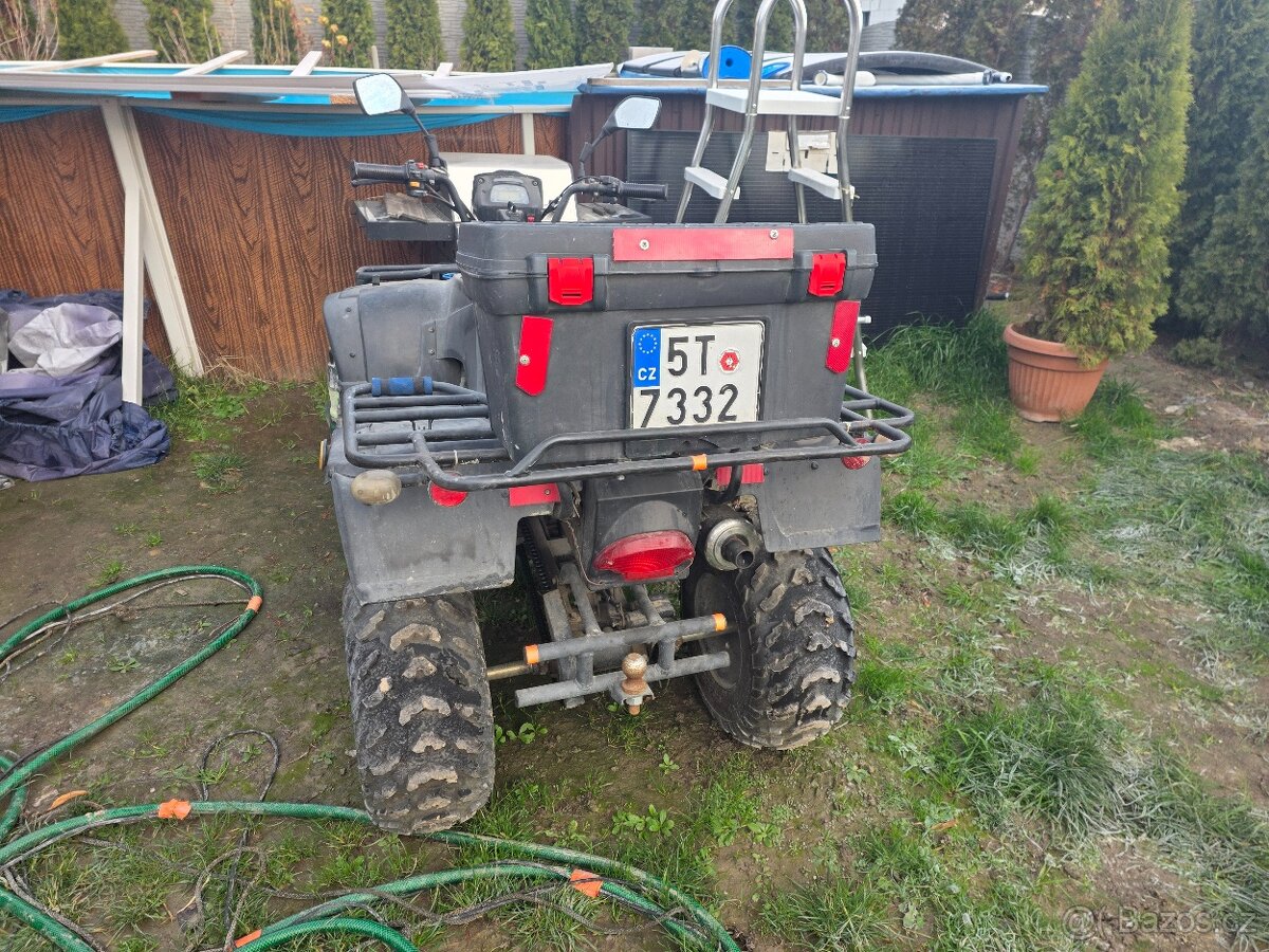 Čtyřkolka 250, STK komplet po servisu - 2