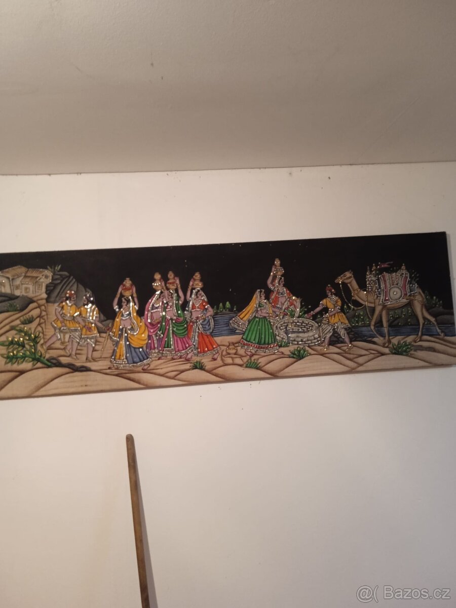 prodám vyšívané indické obrazy - 2