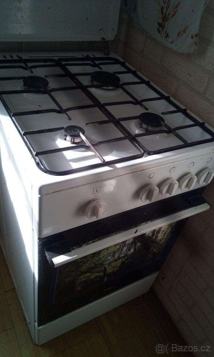 Plynový sporák na PB - 2