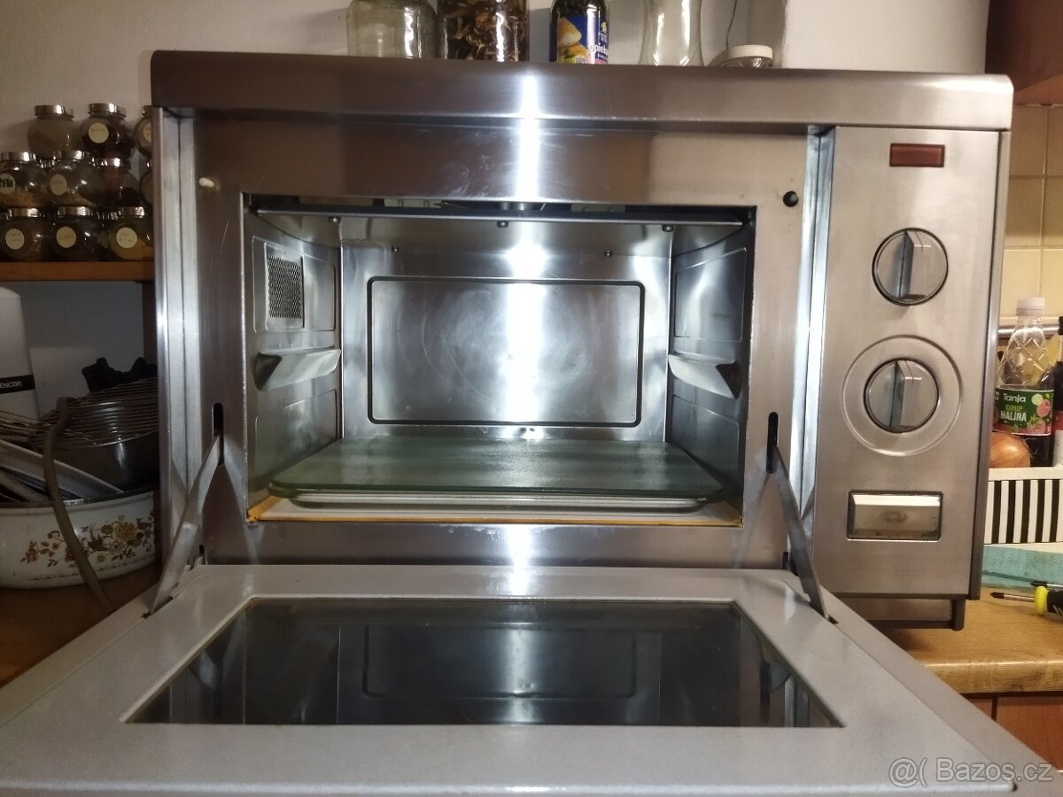 Profi mikrovlnná trouba nerez - 2