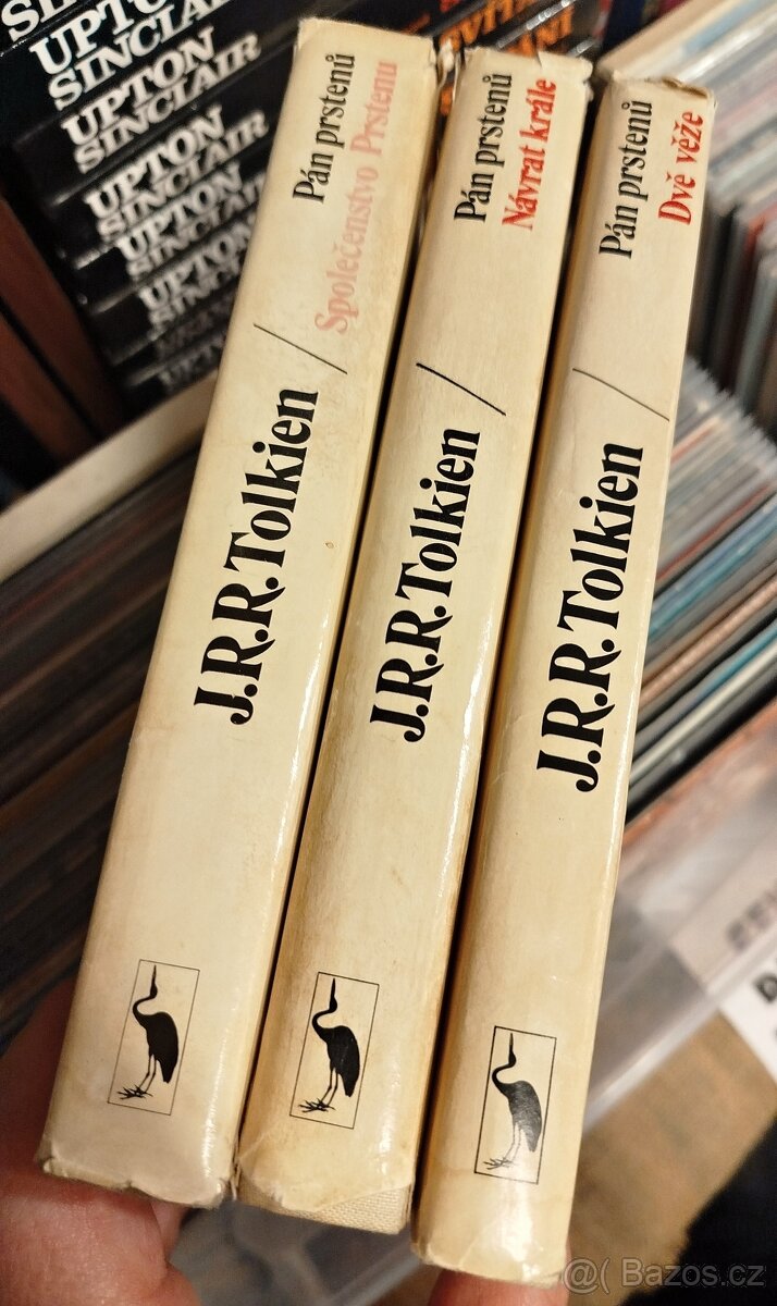 J. R. R. Tolkien - PÁN PRSTENŮ 1-3 (komplet, první vydání) - 2