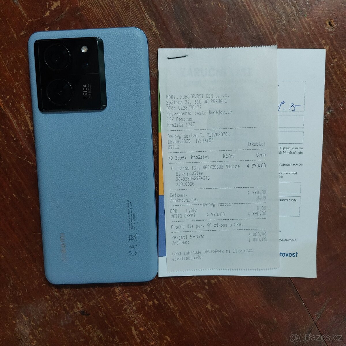 Xiaomi 13T, 8/256 GB, DOKLAD, ZÁRUKA, ZÁNOVNÍ - 2