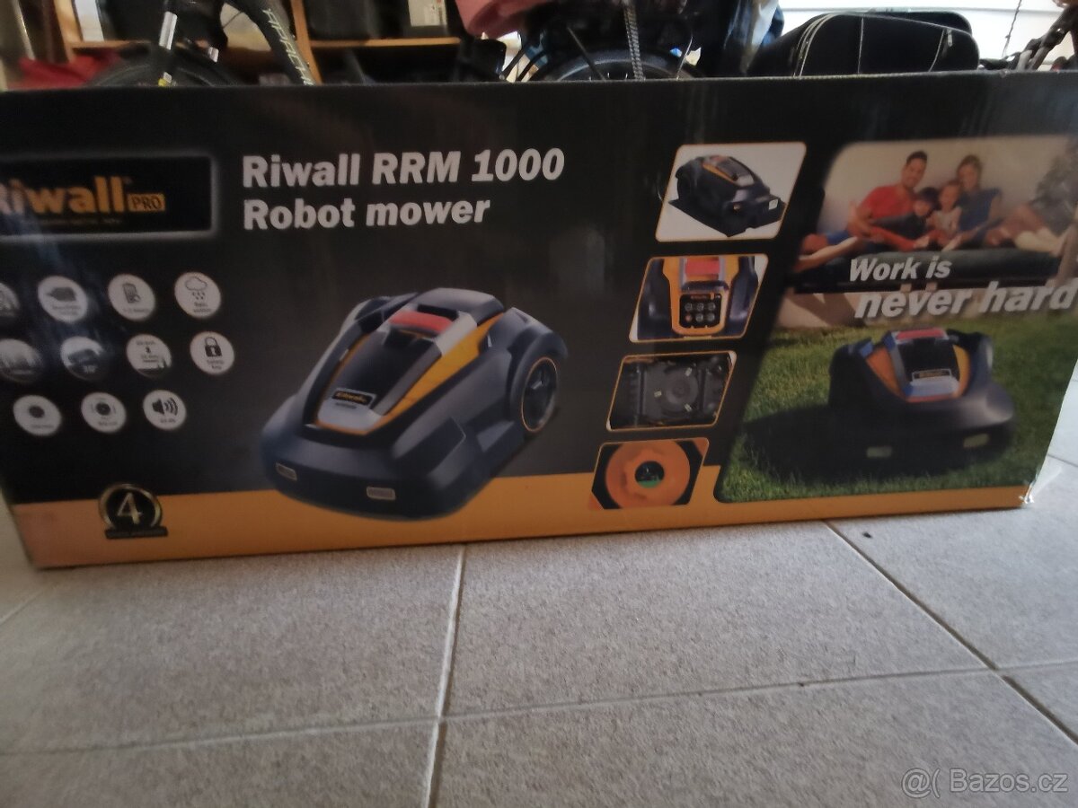 Automatická sekačka Rival RRM 1000 nepoužitá - 2