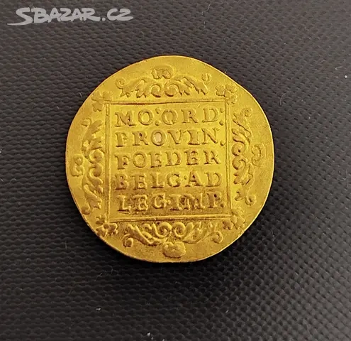 Zlatá mince, Nizozemí, 1 dukát 1802 - 2