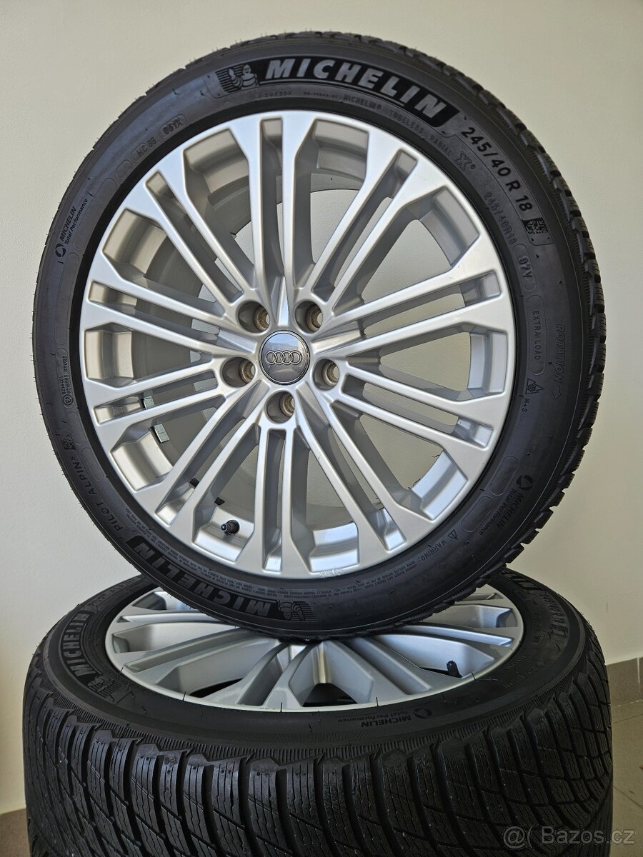 Orig. Audi 5x112 Zimní Michelin 245/40/18 - Top - 2