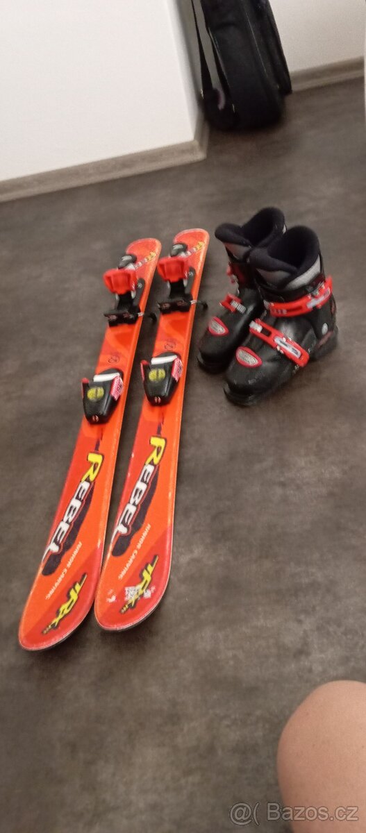 Dětské lyže a boty - 2